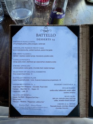 Menu photo 2 Battello Jersey City, NJ Menu photo 2 Battello Jersey City, NJ