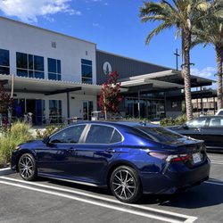 LFG Rentals - Our Toyota Camry getting dropped off from a rental