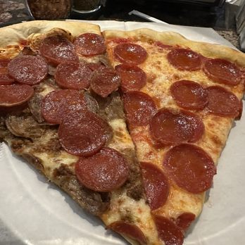 Libretto's Pizzeria - pepperoni slide and meat lovers pizza - Pizza Near Me - New York, New York Libretto's Pizzeria - pepperoni slide and meat lovers pizza - Pizza Near Me - New York, New York