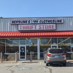 Hopeline's Clothesline Thrift Shop - Store front