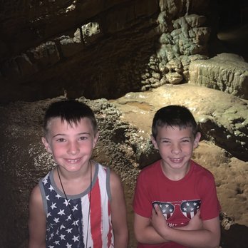 Tuckaleechee Caverns - Our Boyz enjoying the caverns - Landmarks & Historical Buildings Near Me - Townsend, Tennessee