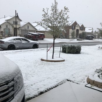 Santa Rita Ranch - 1.10.21 - Ended up with 5-6 inches of snow - Home Developers Near Me - Liberty Hill, Texas Santa Rita Ranch - 1.10.21 - Ended up with 5-6 inches of snow - Home Developers Near Me - Liberty Hill, Texas