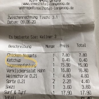 Verklicker - Ketchup extra - German Near Me - Langeoog, NI Verklicker - Ketchup extra - German Near Me - Langeoog, NI
