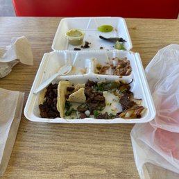 dry tacos with no flavor