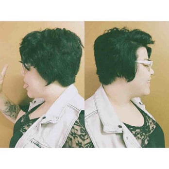 Jamie at Wildflower Salon - My first 6 months with Jamie id go in for 'the usual' blue/black dye and a trim. - Hair Stylists Near Me - Flagstaff, Arizona Jamie at Wildflower Salon - My first 6 months with Jamie id go in for 'the usual' blue/black dye and a trim. - Hair Stylists Near Me - Flagstaff, Arizona