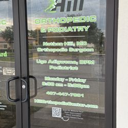 Hill Orthopedic Center - Davenport - Front door at Hill Orthopedic and Podiatry Center