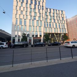 Scandic Continental - The view of the Scandic Continental from across the street