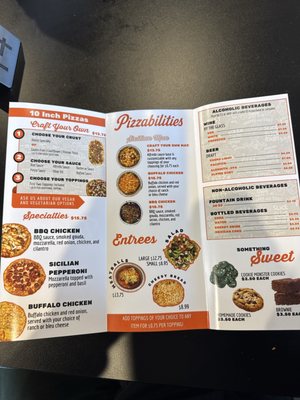 Menu photo 2 Pizzabilities Santee, CA Menu photo 2 Pizzabilities Santee, CA