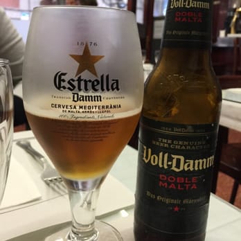 El Salaito - Trying something a little darker. Voll-Damm Doble Malta. - Mediterranean Near Me - Barcelona, B