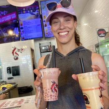 Kung Fu Tea - Two boba drinks - Bubble Tea Near Me - Dallas, Texas Kung Fu Tea - Two boba drinks - Bubble Tea Near Me - Dallas, Texas