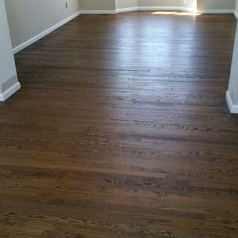 Allex Floors - after staining - Flooring Near Me