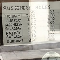 Shakti Grocery business hours