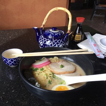 Nikko Sushi & Ramen - Tonkotsu ramen with green tea - Sushi Bars Near Me - Kaysville, Utah Nikko Sushi & Ramen - Tonkotsu ramen with green tea - Sushi Bars Near Me - Kaysville, Utah