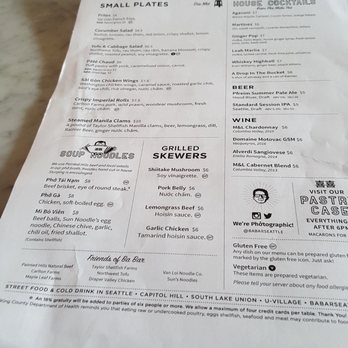 Ba Bar - Happy Hour Menu (8/6/17) - Vietnamese Near Me - Seattle, Washington Ba Bar - Happy Hour Menu (8/6/17) - Vietnamese Near Me - Seattle, Washington