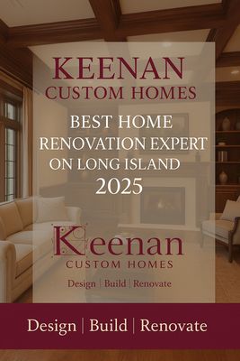 Best Home Renovation Expert on Long Island! - Are you looking for a custom home remodeling company you can trust to bring new life to your home in Suffolk County, New York? You can depend on the experts at Keenan Custom Homes. We have 20+ years of experience turning houses into custom dream homes. Our skilled crew can work on many different parts of your home, from exterior structures to interior features.

We look forward to helping you improve your property. Call 631-514-9660 now if you have any questions about our home remodeling services.
