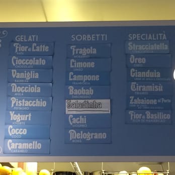 Nannarella - The menu on day 1 - Ice Cream & Frozen Yogurt Near Me - Lisbon, 11