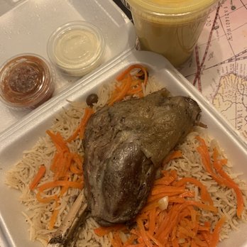 Afghan Cuisine - Lamb Shank and Mango Lassi - Afghan Near Me - Toronto, Ontario Afghan Cuisine - Lamb Shank and Mango Lassi - Afghan Near Me - Toronto, Ontario