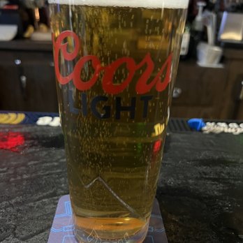 Jades Restaurant - Molson Canadian in a Coors Light glass. - Burgers Near Me - Depew, New York