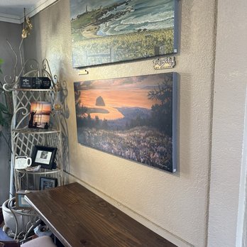 Rock Espresso Bar - Beautiful paintings inside - Coffee & Tea Near Me - Morro Bay, California Rock Espresso Bar - Beautiful paintings inside - Coffee & Tea Near Me - Morro Bay, California