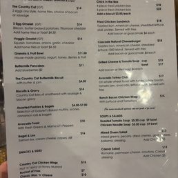 Menu March 2026 Menu March 2026