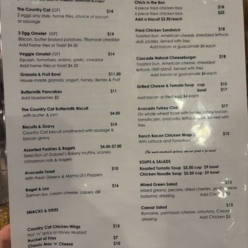 The Country Cat - Menu March 2026 - Breakfast & Brunch Near Me - Portland, Oregon The Country Cat - Menu March 2026 - Breakfast & Brunch Near Me - Portland, Oregon