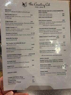 Menu photo 1 The Country Cat Portland, OR Menu photo 1 The Country Cat Portland, OR
