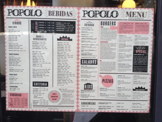 Menu photo 2 Popolo Lisbon, 11