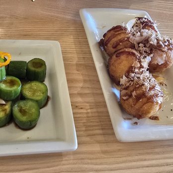 Gyu Jinya - Takoyaki CUCUMBER SALAD - Sushi Bars Near Me - Lancaster, California
