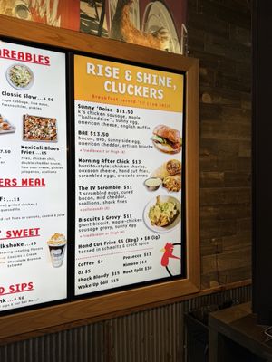 Menu photo 2 The Crack Shack Las Vegas, NV