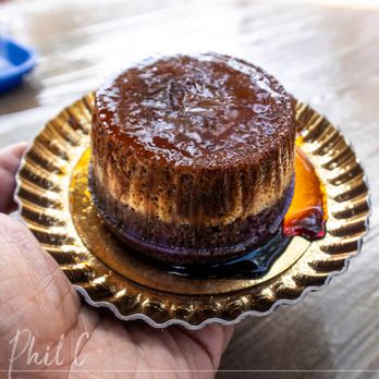 Cocina Cucamonga Mexican Grill - Ube Cake Flan $7.49 - Mexican Near Me - Anaheim, California