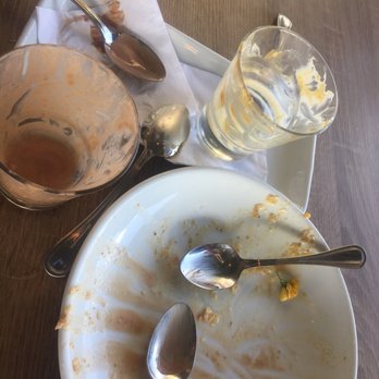Beeside Balcony - The aftermath! We obviously did not like any of the deserts!! . It vanished!! - Mediterranean Near Me - Del Mar, California Beeside Balcony - The aftermath! We obviously did not like any of the deserts!! . It vanished!! - Mediterranean Near Me - Del Mar, California