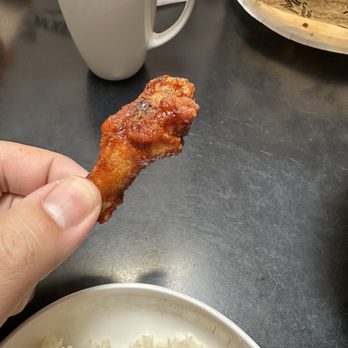 Bonchon Skokie - It's just comical how small the wings were. - Chicken Wings Near Me - Skokie, Illinois Bonchon Skokie - It's just comical how small the wings were. - Chicken Wings Near Me - Skokie, Illinois