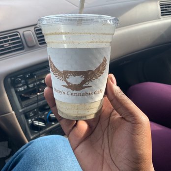 Mitty's Cannabis Cafe - Peanut Butter Banana Smoothie - Coffee & Tea Near Me - Charlotte, North Carolina Mitty's Cannabis Cafe - Peanut Butter Banana Smoothie - Coffee & Tea Near Me - Charlotte, North Carolina