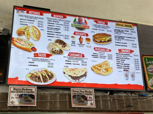 Menu photo 3 El Güero Canelo Restaurant Tucson, AZ Menu photo 3 El Güero Canelo Restaurant Tucson, AZ