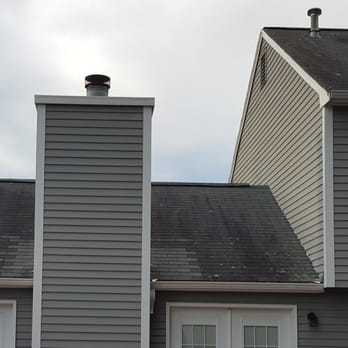 Pyramid Roofing - Back of House Before - Roofing Near Me - Manchester, New Hampshire