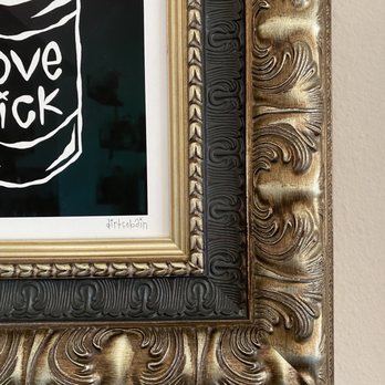 Allan Jeffries Framing - This frame is absolutely gorgeous! I was so scared it would look crazy. - Framing Near Me - Los Angeles, California Allan Jeffries Framing - This frame is absolutely gorgeous! I was so scared it would look crazy. - Framing Near Me - Los Angeles, California