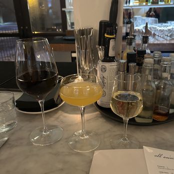 All Saints - Spanish red wine, Saturnalia with a sparkling wine snit - New American Near Me - Minneapolis, Minnesota