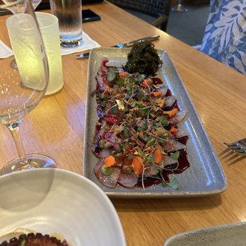 Harvest - Tuna Crudo - New American Near Me - Laguna Beach, California