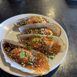 Mussels were tender