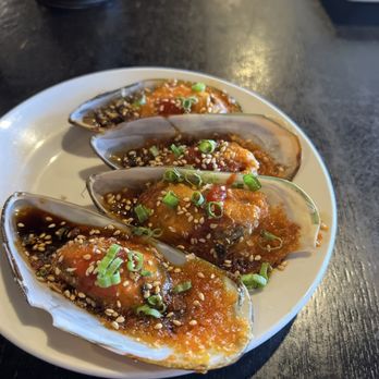 Kei Sushi - Mussels were tender - Sushi Bars Near Me - Reno, Nevada