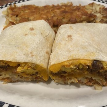 Black Bear Diner - Breakfast Burrito with hash browns - Diners Near Me - Rancho Cucamonga, California Black Bear Diner - Breakfast Burrito with hash browns - Diners Near Me - Rancho Cucamonga, California