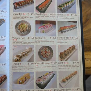 Chacho Sushi - Special roll menu. Sat lunch 2025-02-08 - Sushi Bars Near Me - San Francisco, California