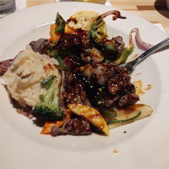 Salt Rock Tavern - Steakhouse stir fry . Got it with the teriyaki sauce - New American Near Me - Oldsmar, Florida