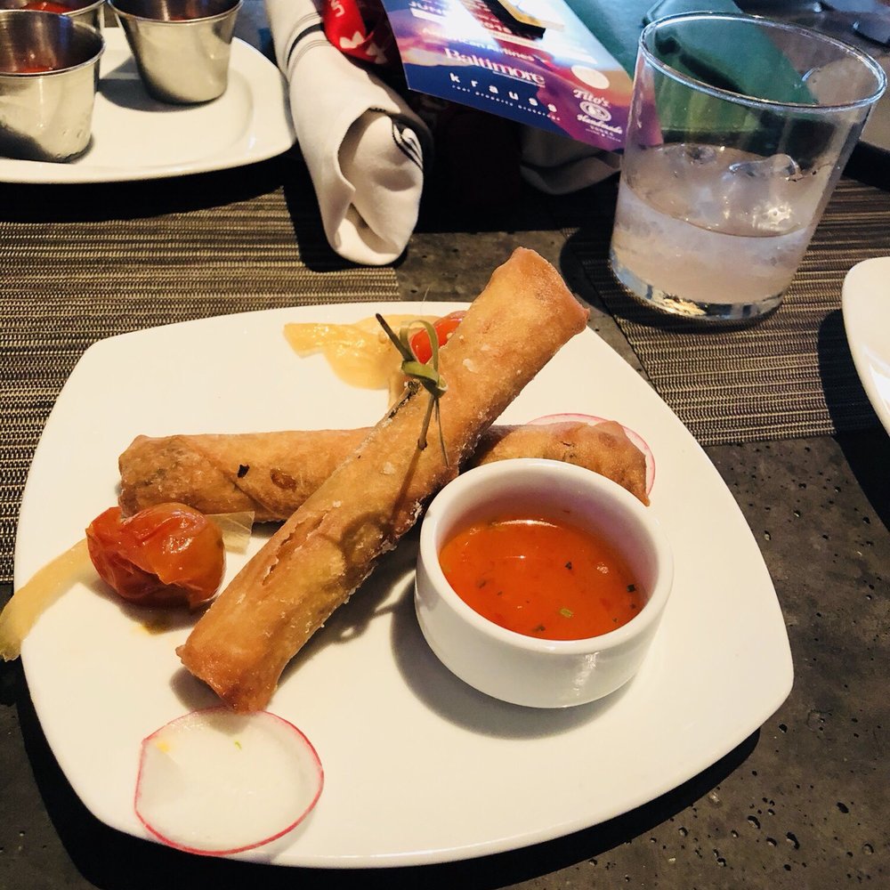 Gunther & Co - Duck spring rolls Thai chili sauce - Seafood Near Me - Baltimore, Maryland Gunther & Co - Duck spring rolls Thai chili sauce - Seafood Near Me - Baltimore, Maryland
