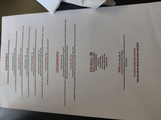 Menu photo 1 Shawnee Mound BBQ Clinton, MO