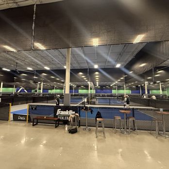 Arch Pickleball & Badminton - Interior of courts - Badminton Near Me - Bridgeton, Missouri Arch Pickleball & Badminton - Interior of courts - Badminton Near Me - Bridgeton, Missouri
