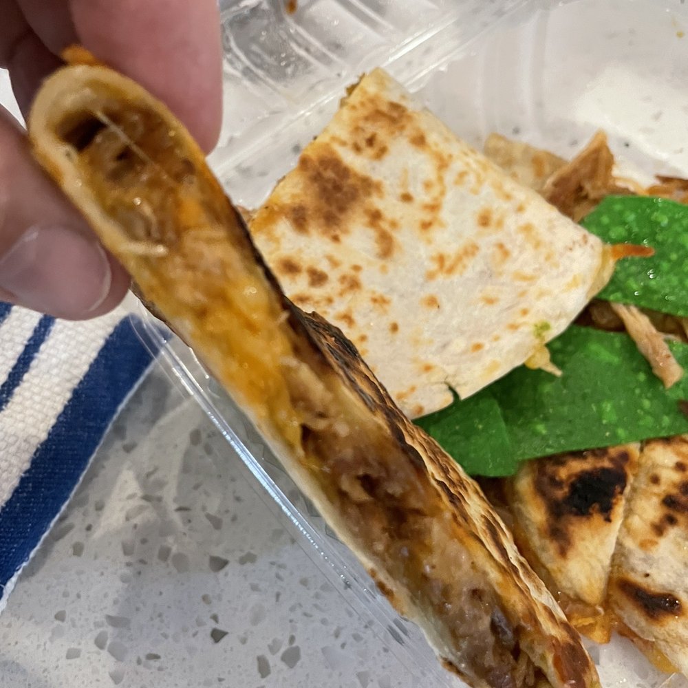 Don Julio Restaurant - Pork in my quesadilla, although I asked for NO PORK in it but on the side - Mexican Near Me - Somerville, Massachusetts Don Julio Restaurant - Pork in my quesadilla, although I asked for NO PORK in it but on the side - Mexican Near Me - Somerville, Massachusetts