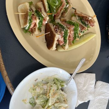 Troy Family Restaurant - BLT Club with side salad - Breakfast & Brunch Near Me - Troy, Illinois Troy Family Restaurant - BLT Club with side salad - Breakfast & Brunch Near Me - Troy, Illinois