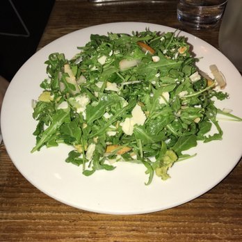 Beatrix - Straight A Salad- arugula, avocado, Asian pear, asiago, almonds. - New American Near Me - Chicago, Illinois Beatrix - Straight A Salad- arugula, avocado, Asian pear, asiago, almonds. - New American Near Me - Chicago, Illinois