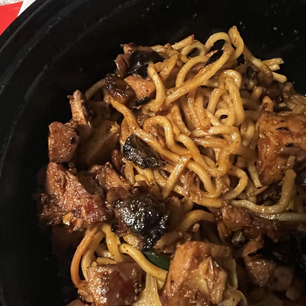 Brunt spicy chicken